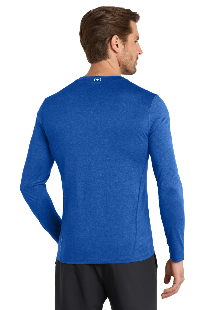 OGIO Long Sleeve Pulse Crew - Electric Blue
