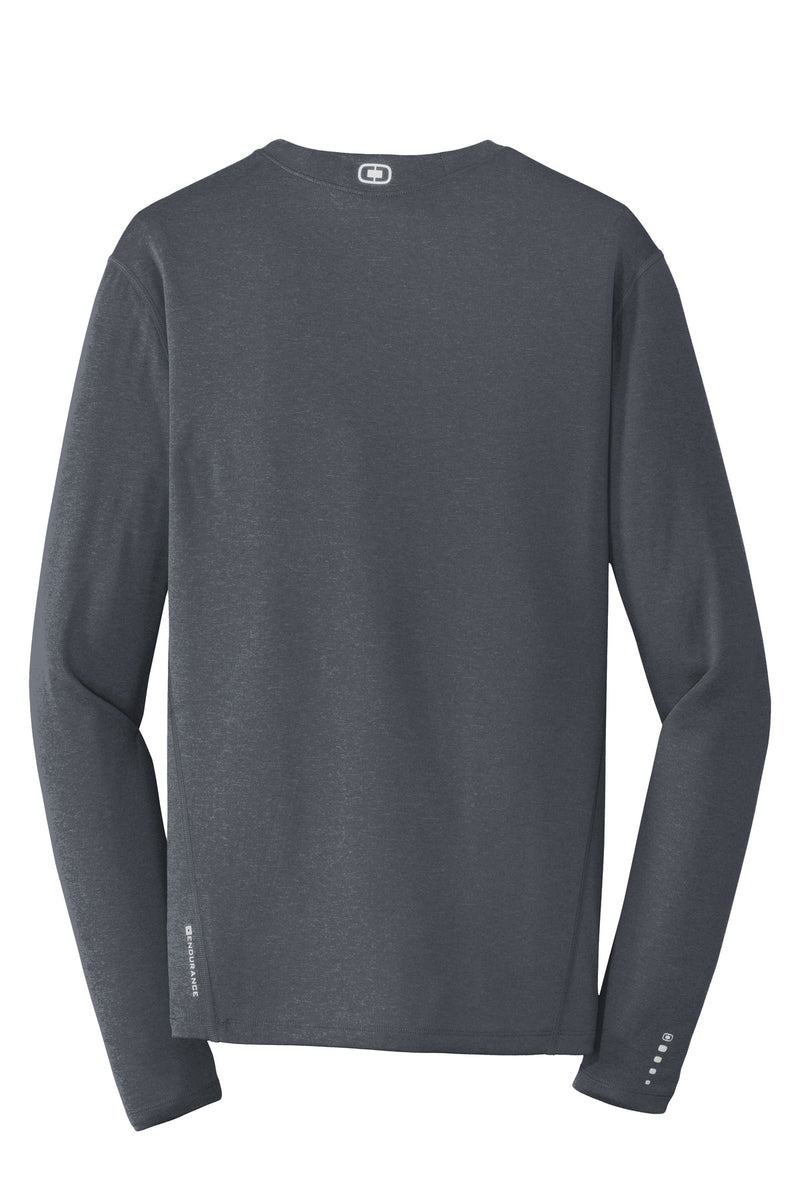 OGIO Long Sleeve Pulse Crew - Gear Grey