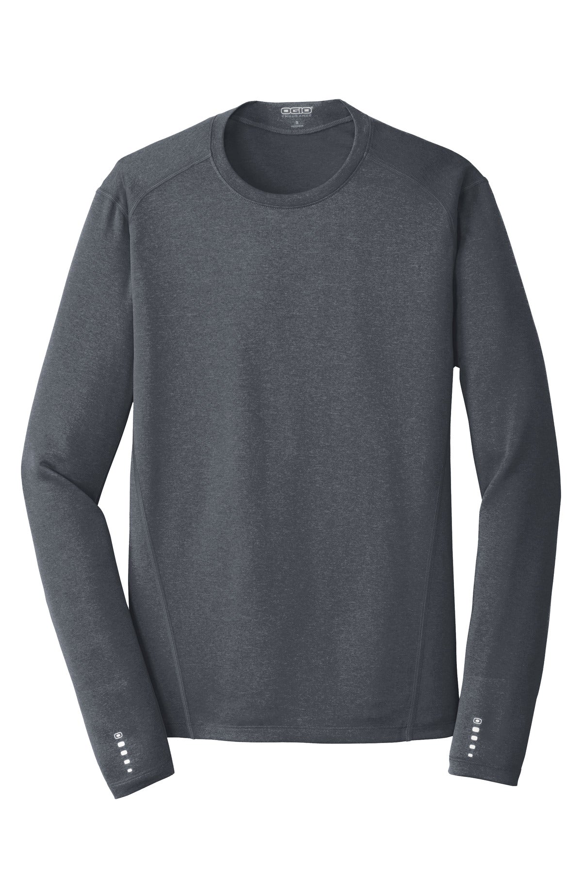 OGIO Long Sleeve Pulse Crew - Gear Grey