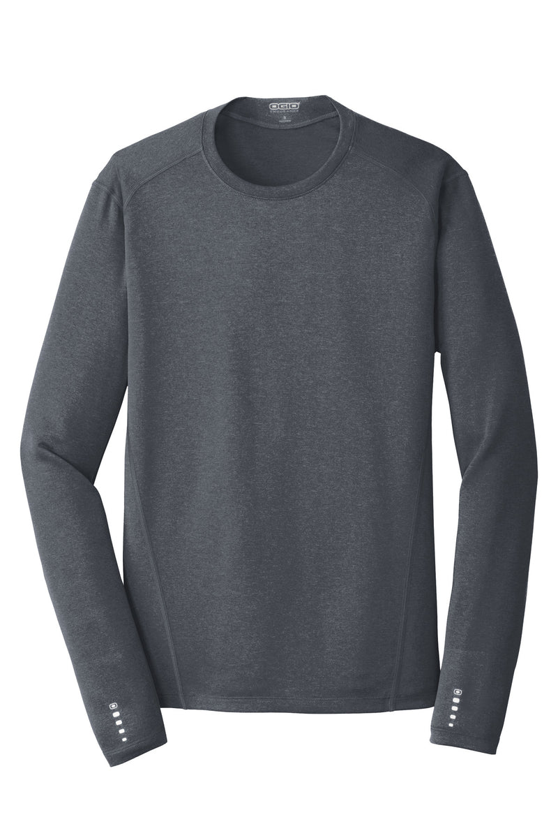OGIO Long Sleeve Pulse Crew - Gear Grey
