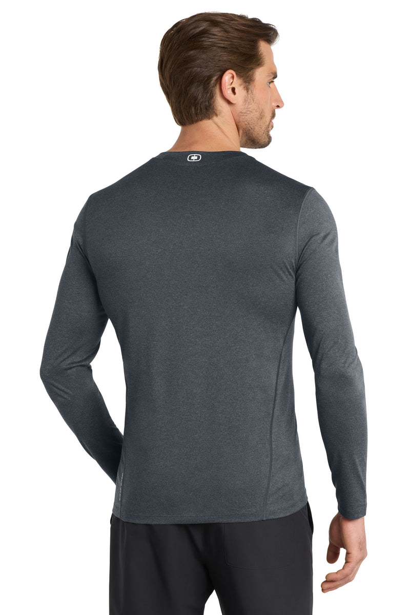 OGIO Long Sleeve Pulse Crew - Gear Grey