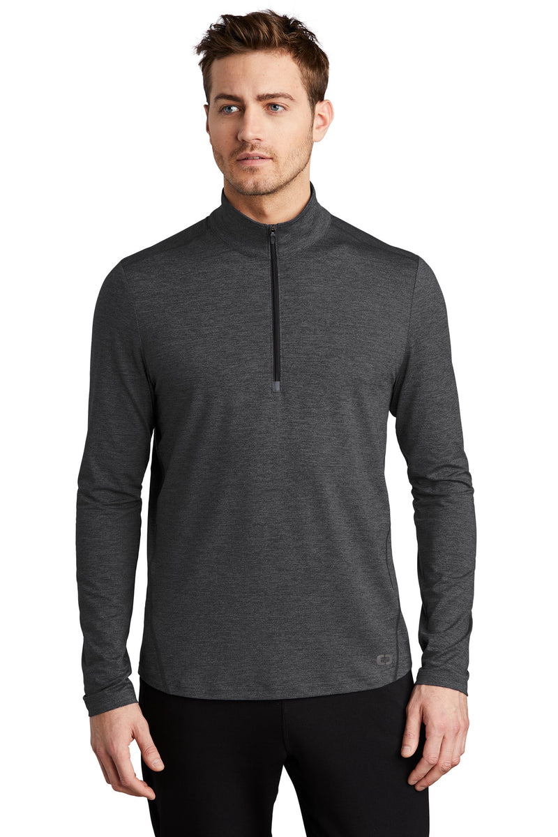 OGIO  Force 1/4-Zip - Blacktop Heather