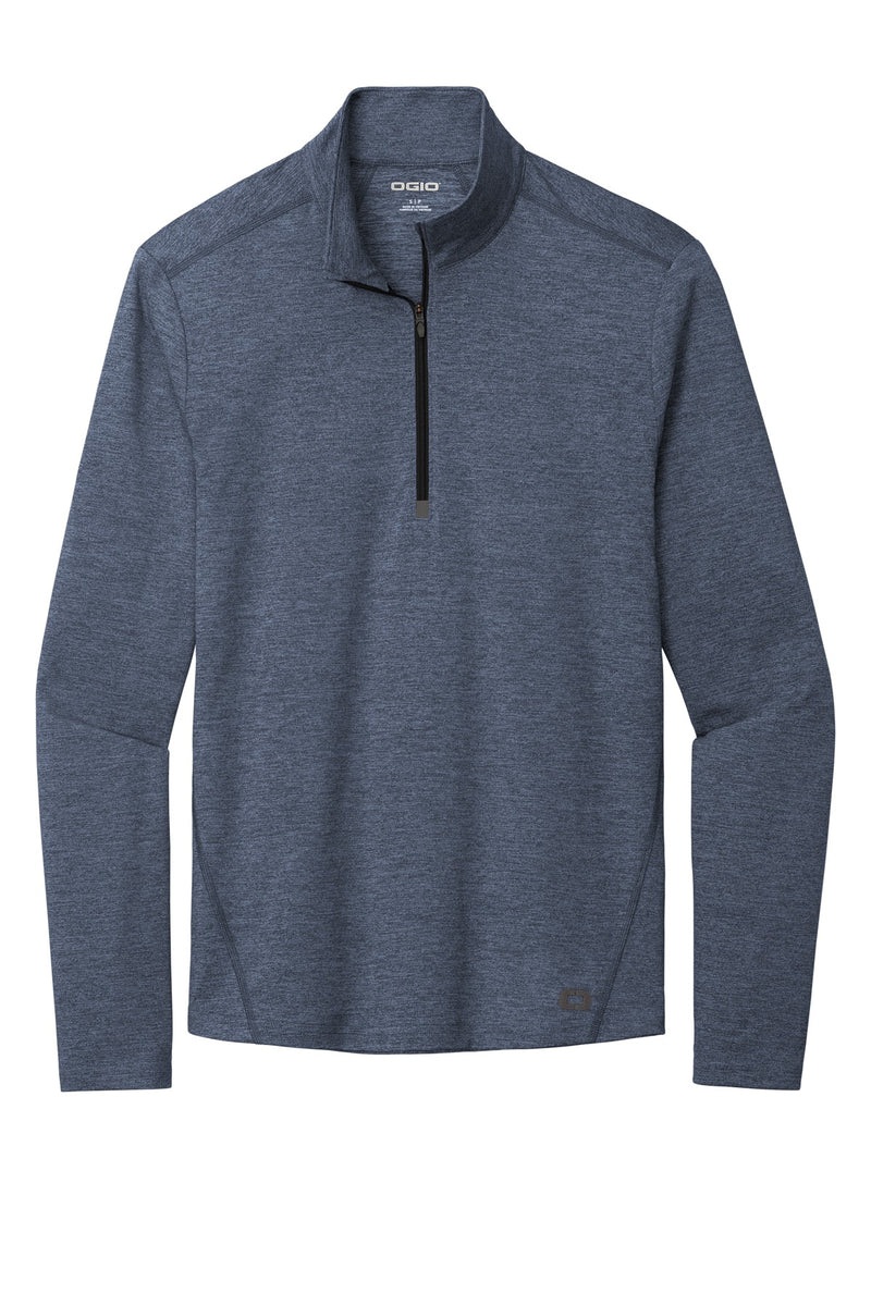 OGIO  Force 1/4-Zip - Blue Indigo Heather