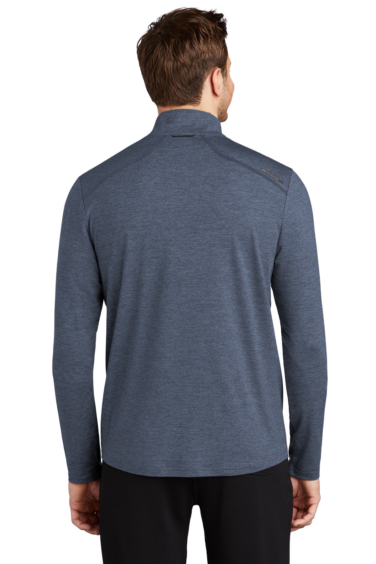 OGIO  Force 1/4-Zip - Blue Indigo Heather