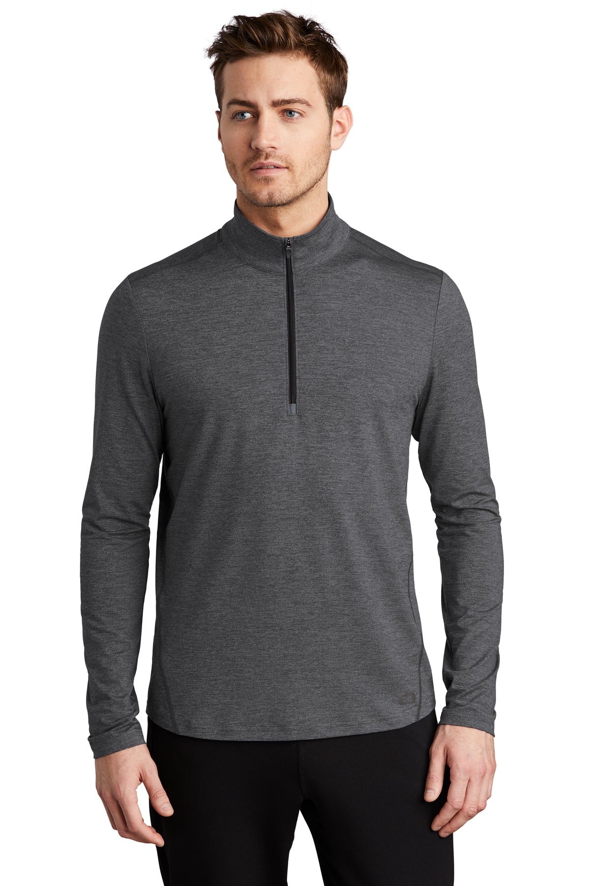 OGIO  Force 1/4-Zip - Gear Grey Heather