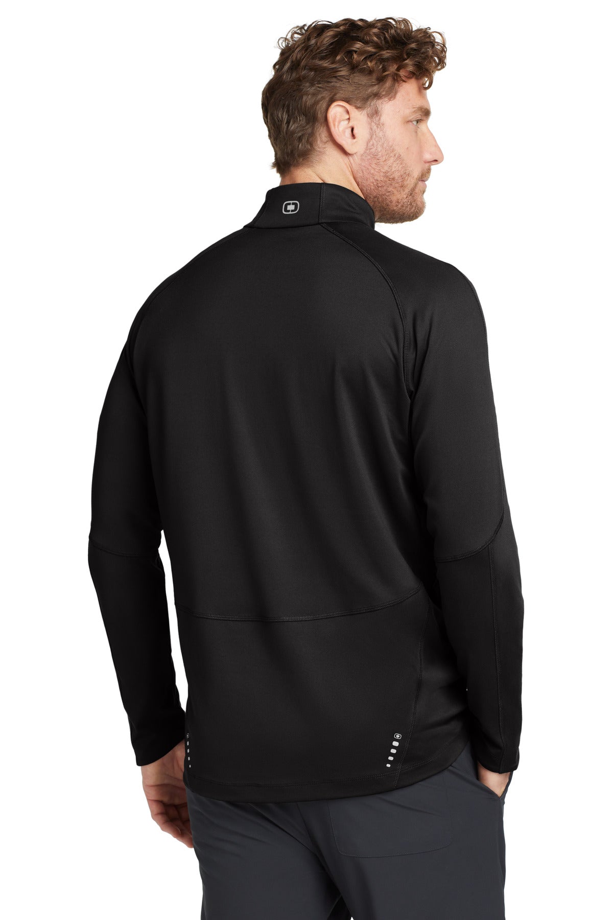 OGIO Radius 1/4-Zip - Blacktop