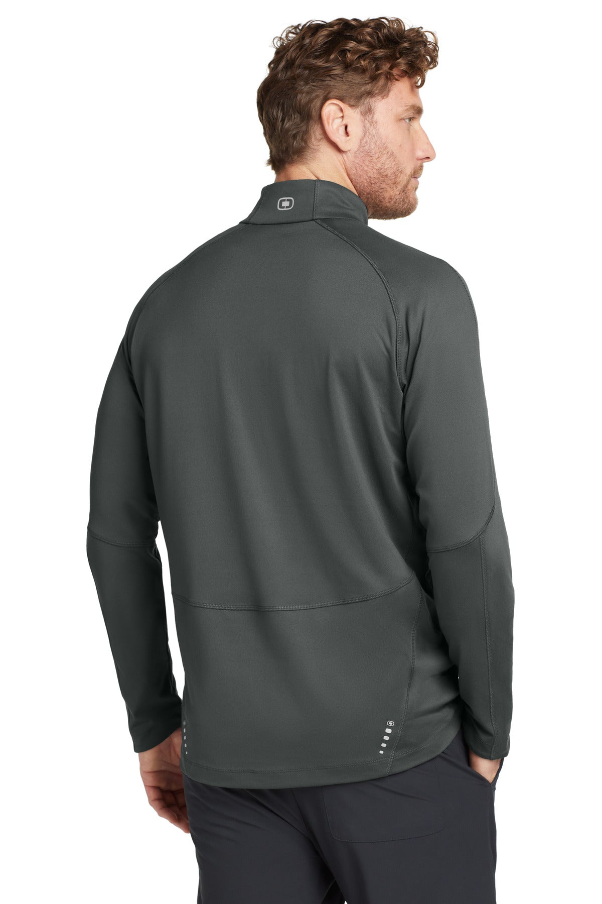 OGIO Radius 1/4-Zip - Gear Grey