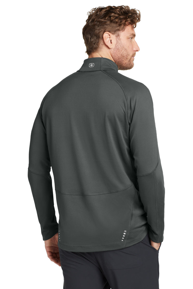 OGIO Radius 1/4-Zip - Gear Grey