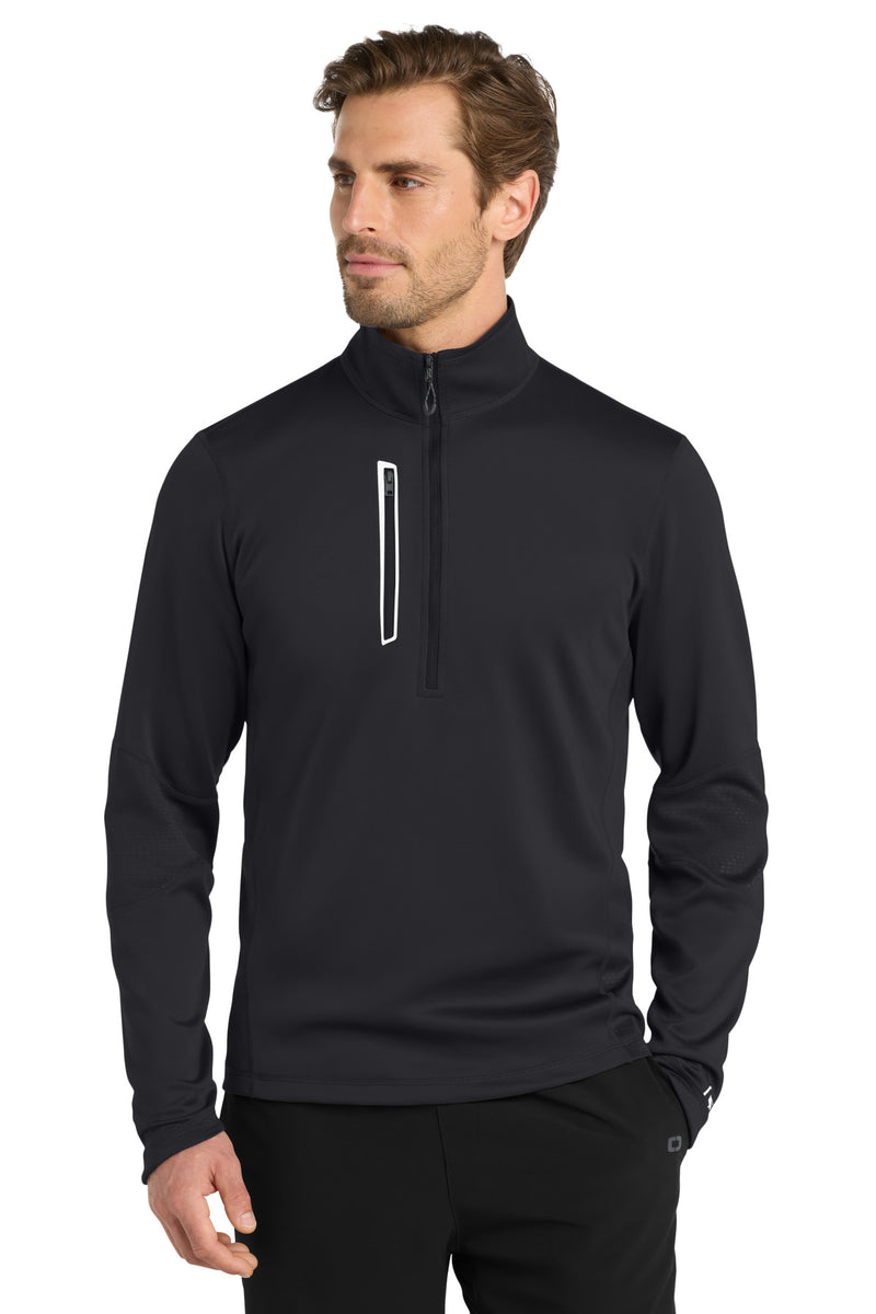 OGIO Fulcrum 1/4-Zip - Blacktop