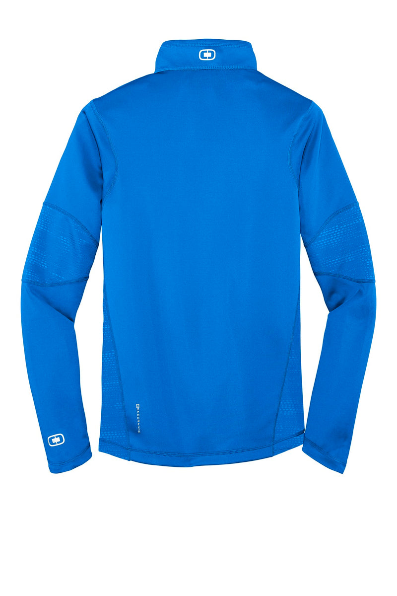 OGIO Fulcrum 1/4-Zip - Electric Blue