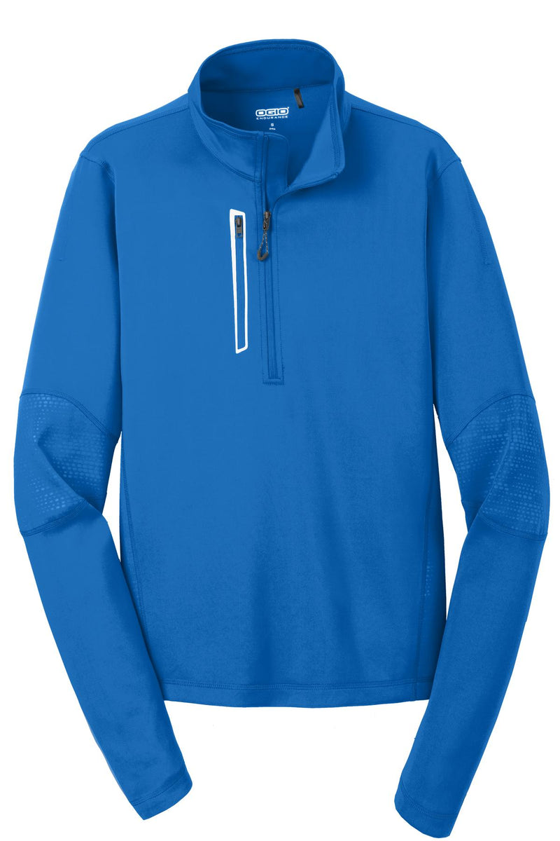 OGIO Fulcrum 1/4-Zip - Electric Blue