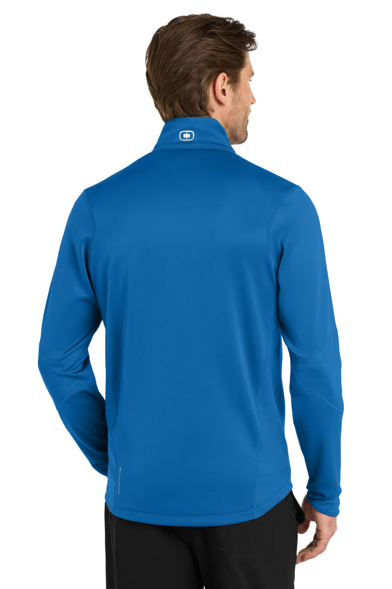 OGIO Fulcrum 1/4-Zip - Electric Blue