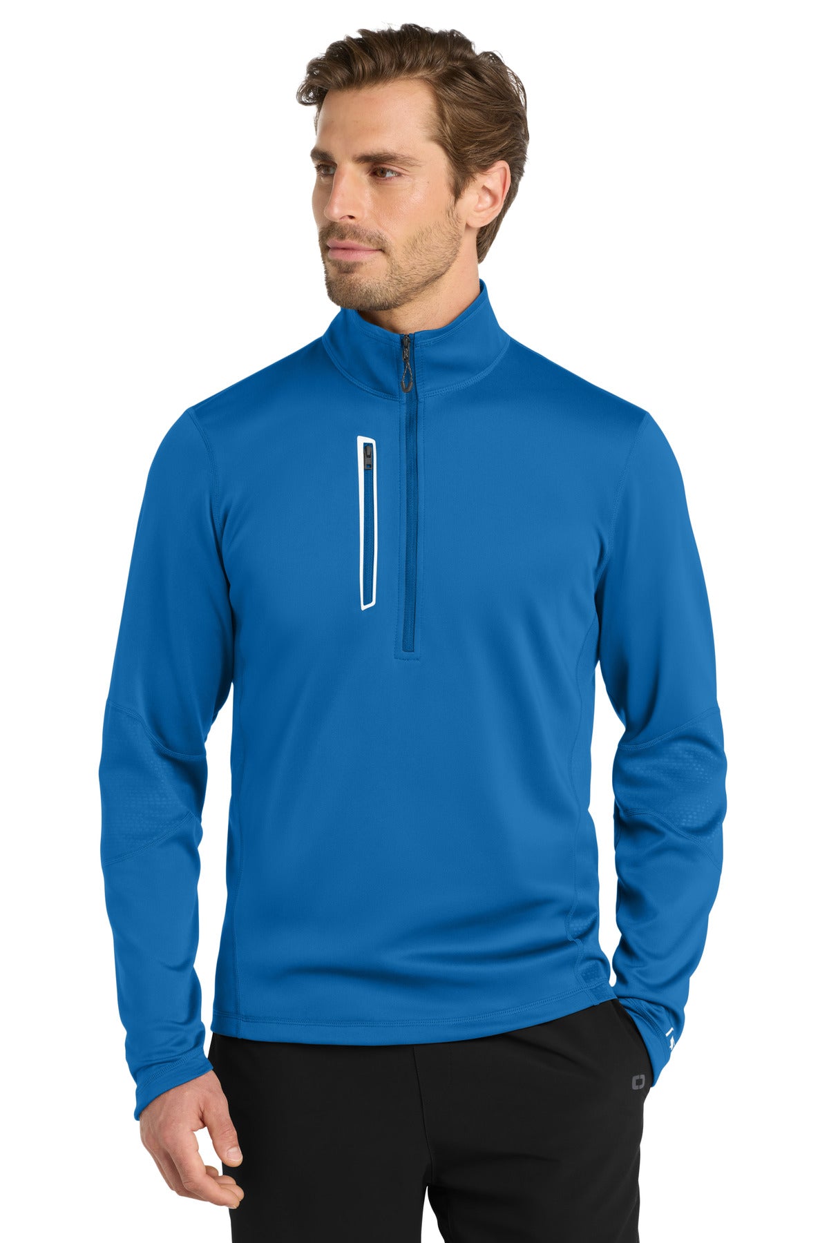 OGIO Fulcrum 1/4-Zip - Electric Blue