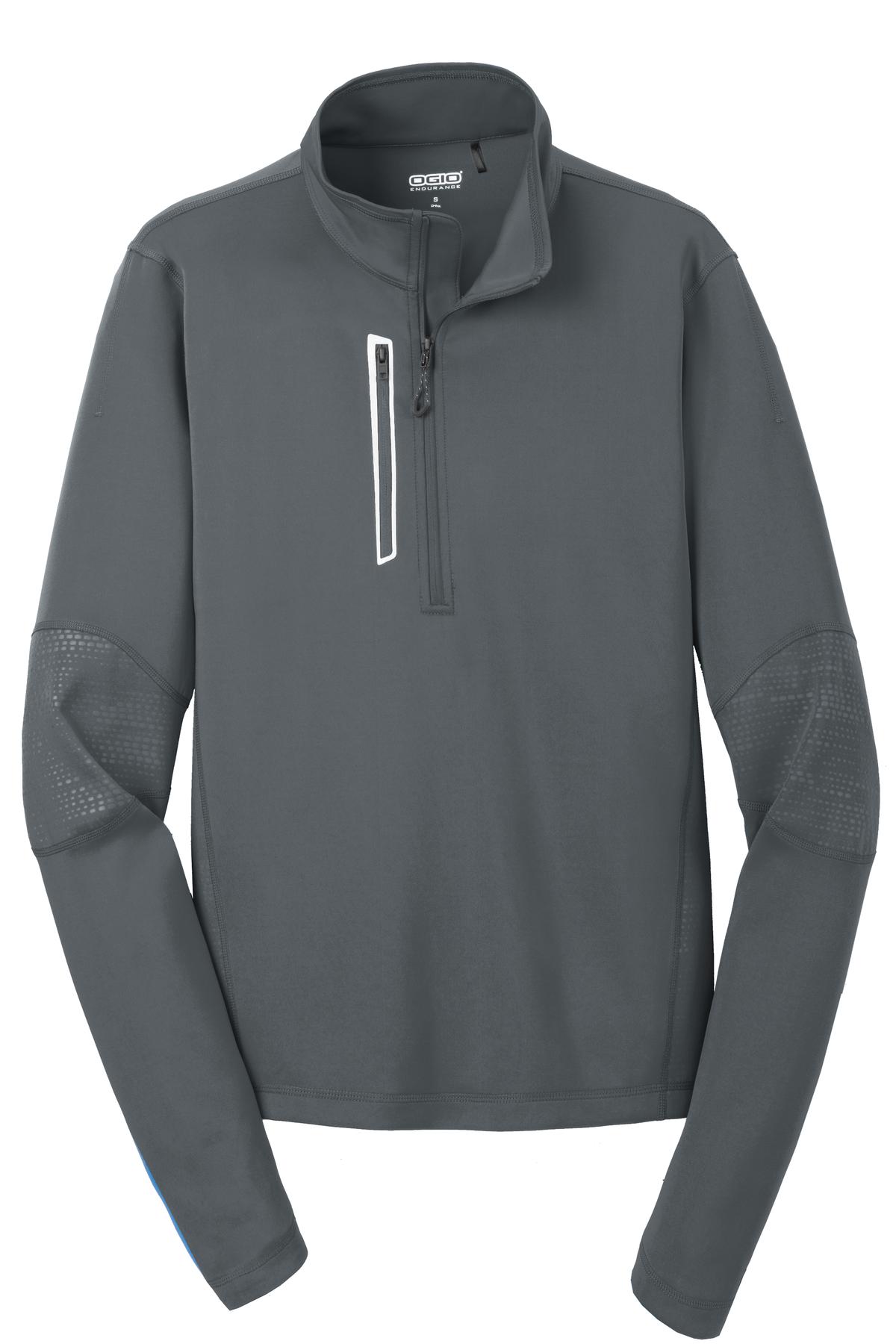 OGIO Fulcrum 1/4-Zip - Gear Grey