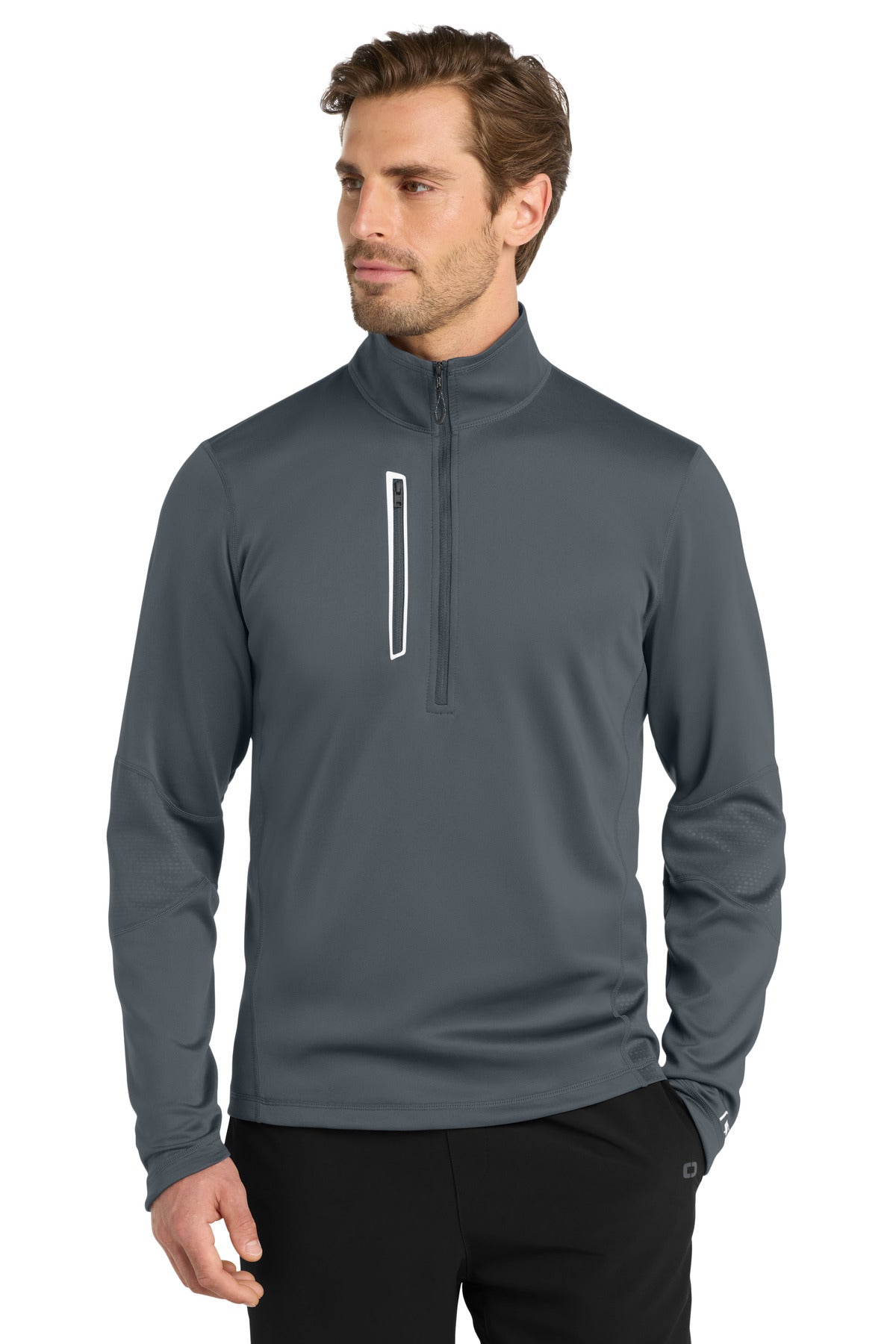 OGIO Fulcrum 1/4-Zip - Gear Grey