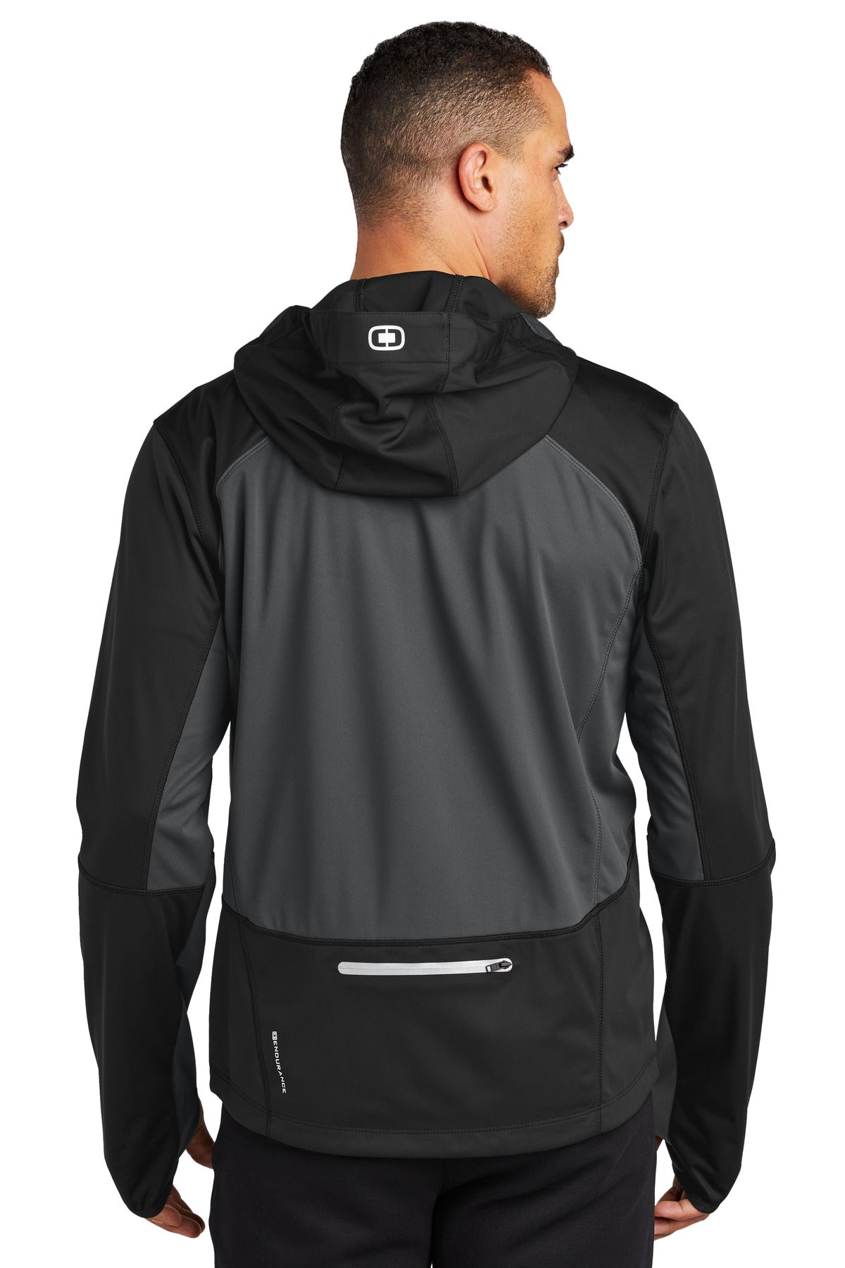 OGIO Pivot Soft Shell - Blacktop/ Gear Grey
