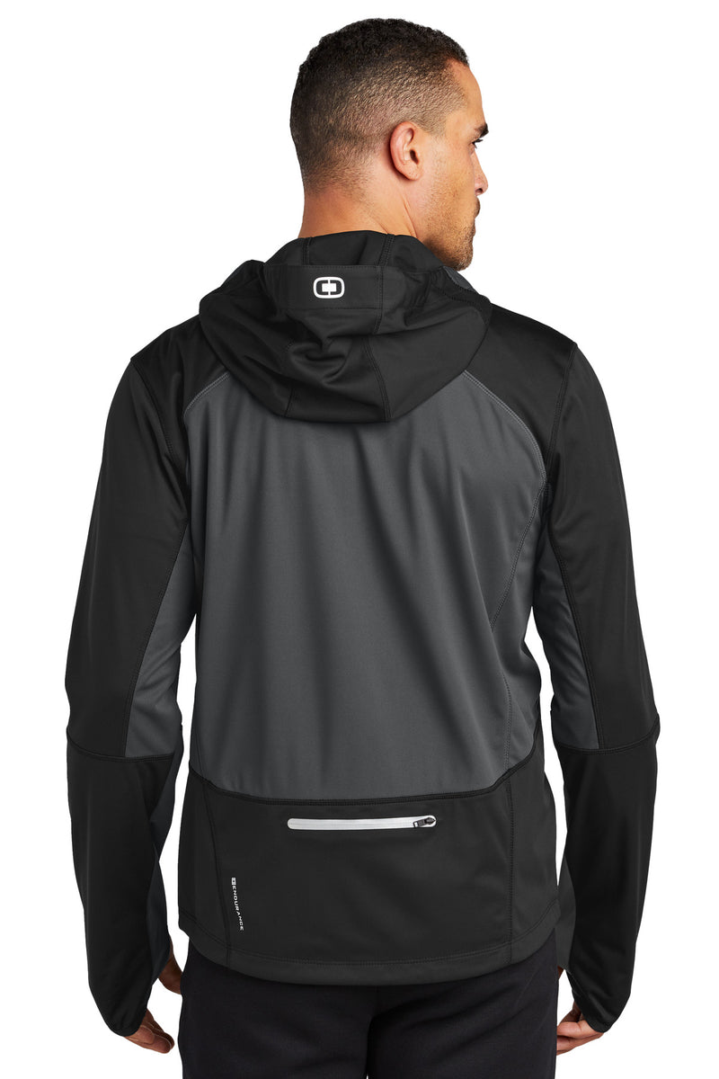 OGIO Pivot Soft Shell - Blacktop/ Gear Grey