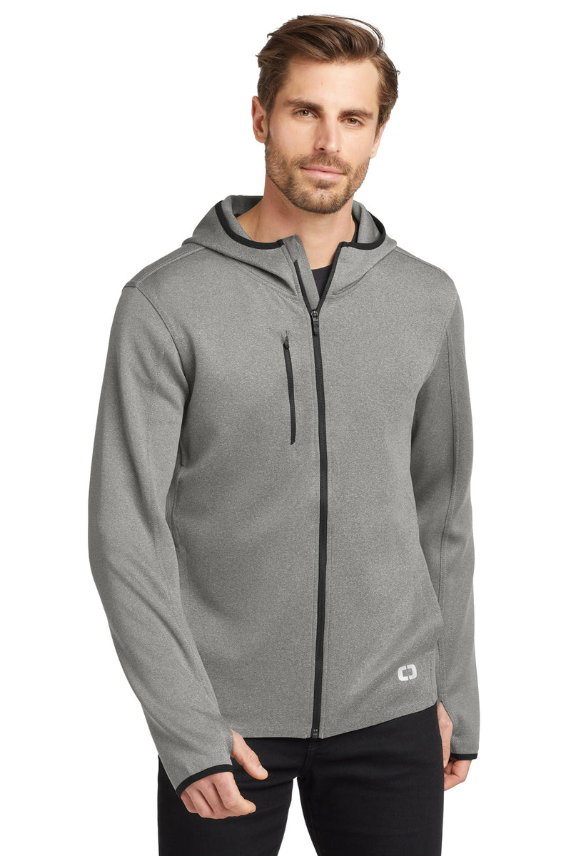OGIO  Stealth Full-Zip Jacket - Heather Grey