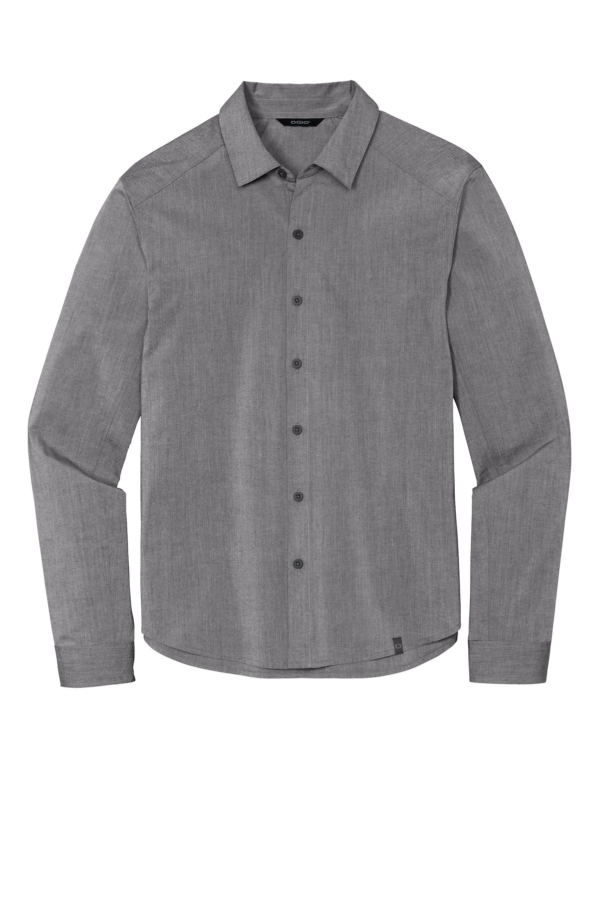 OGIO  Commuter Woven Shirt - Gear Grey Heather