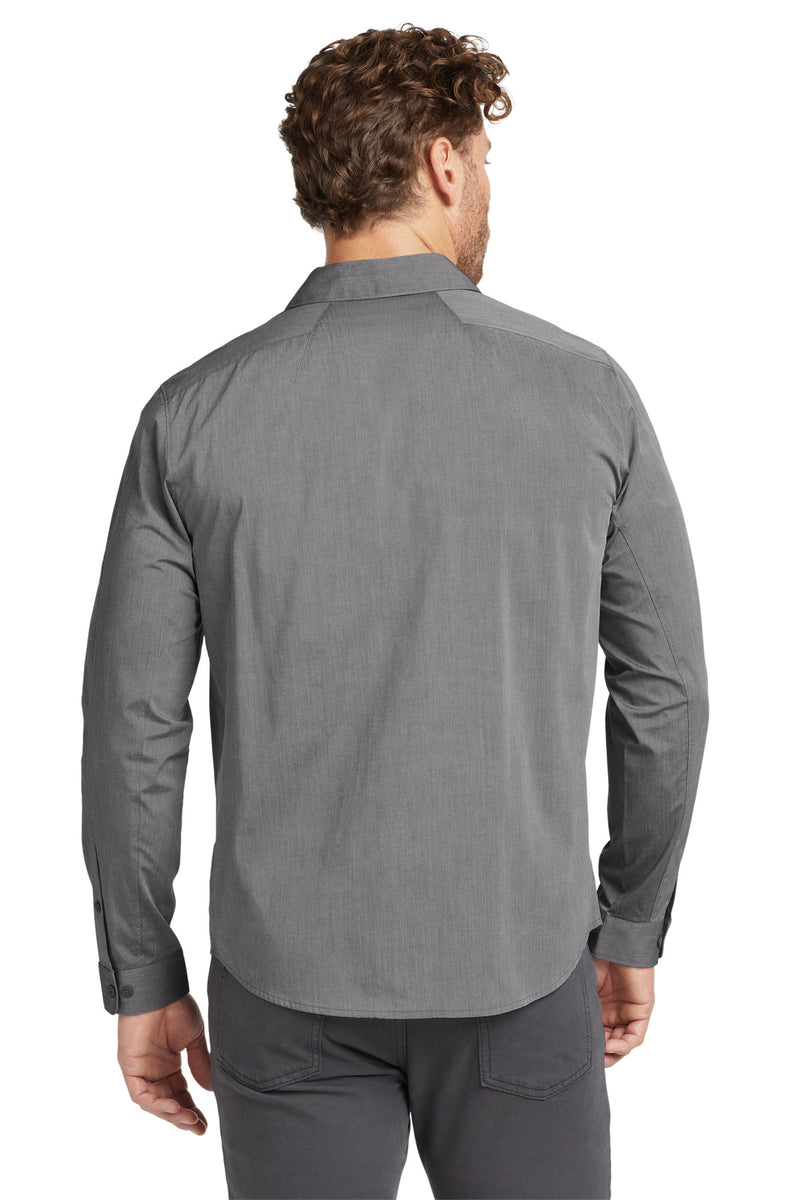 OGIO  Commuter Woven Shirt - Gear Grey Heather