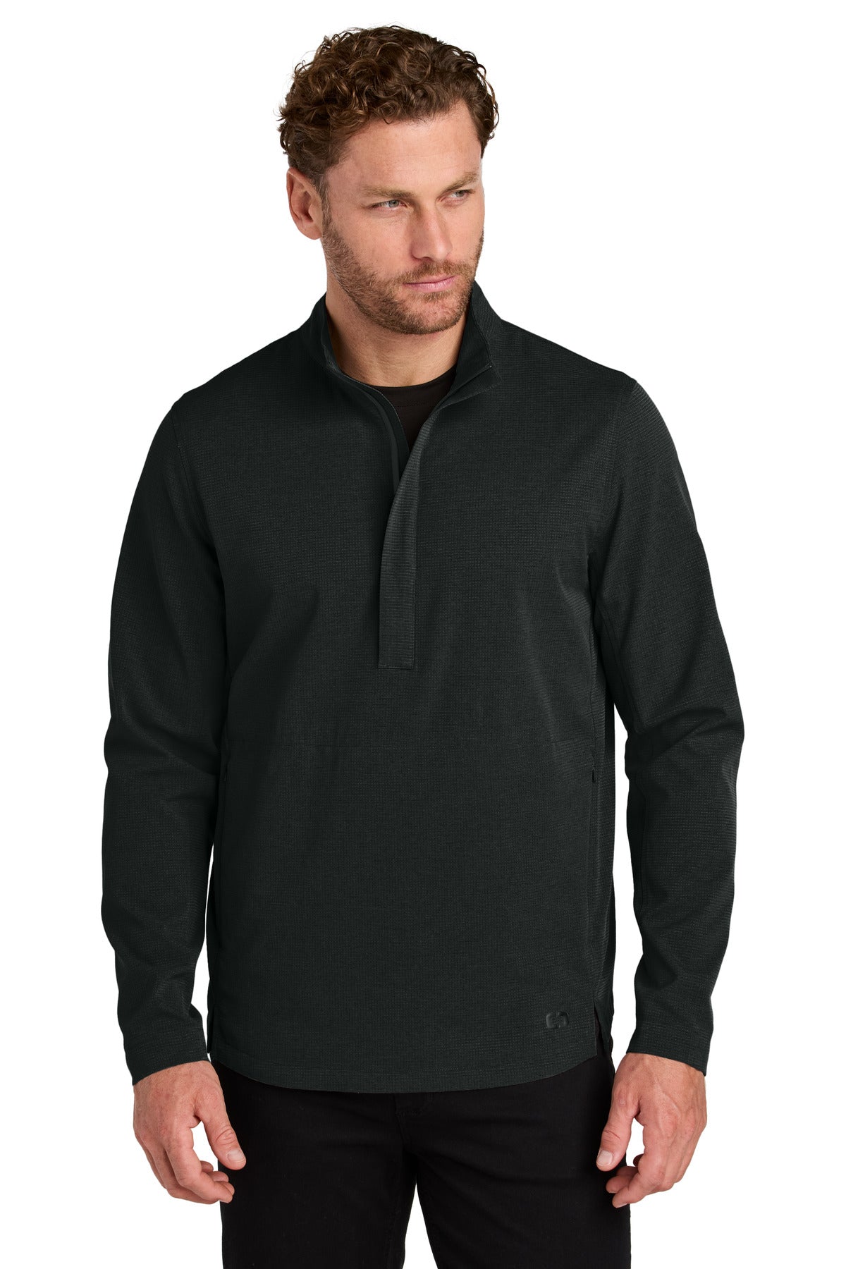 OGIO Aspect 1/2-Zip Pullover - Blacktop