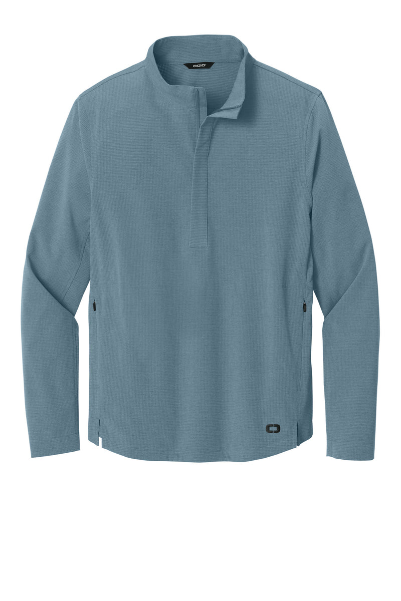 OGIO Aspect 1/2-Zip Pullover - Blue Mist