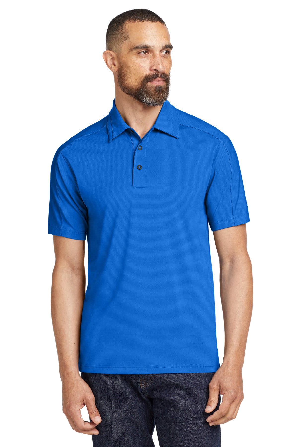 OGIO Linear Polo - Electric Blue
