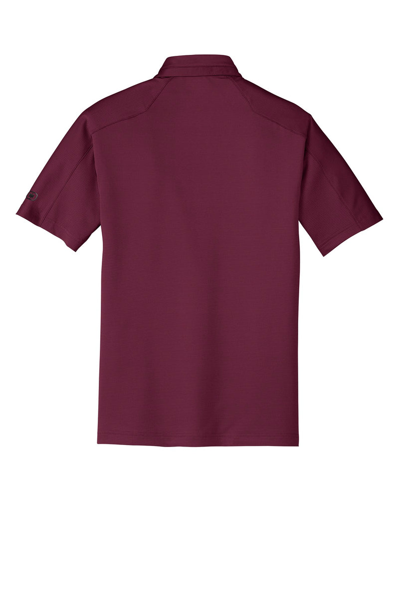 OGIO Linear Polo - Molten Maroon