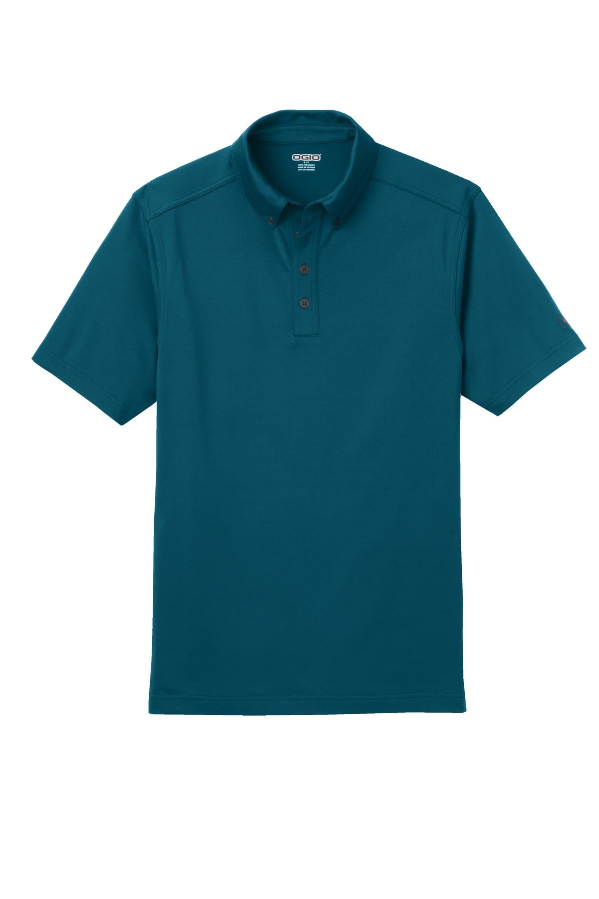 OGIO Gauge Polo - Teal Throttle