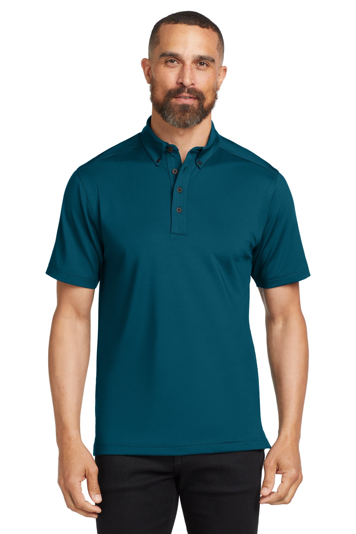 OGIO Gauge Polo - Teal Throttle