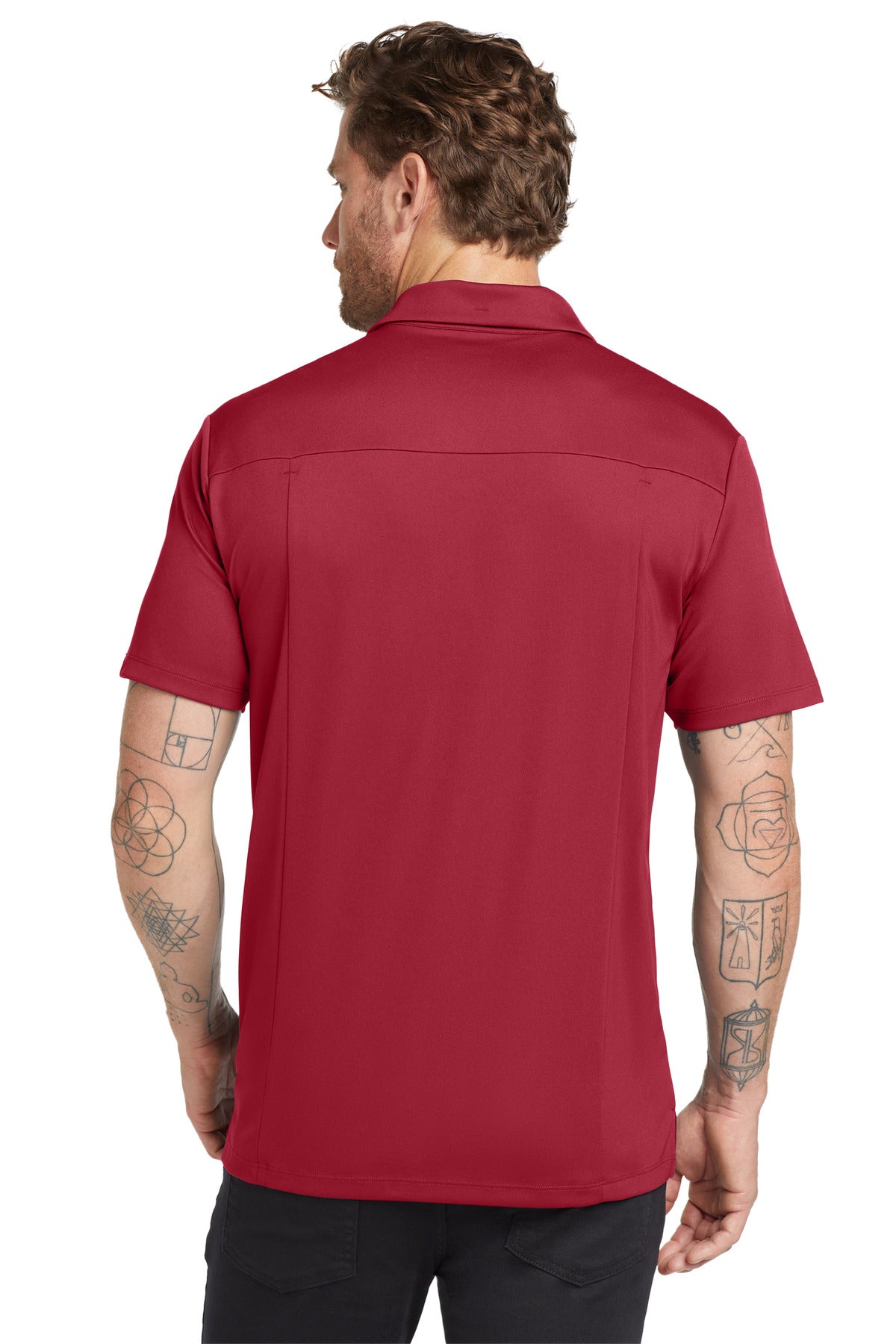 OGIO Framework Polo - Signal Red