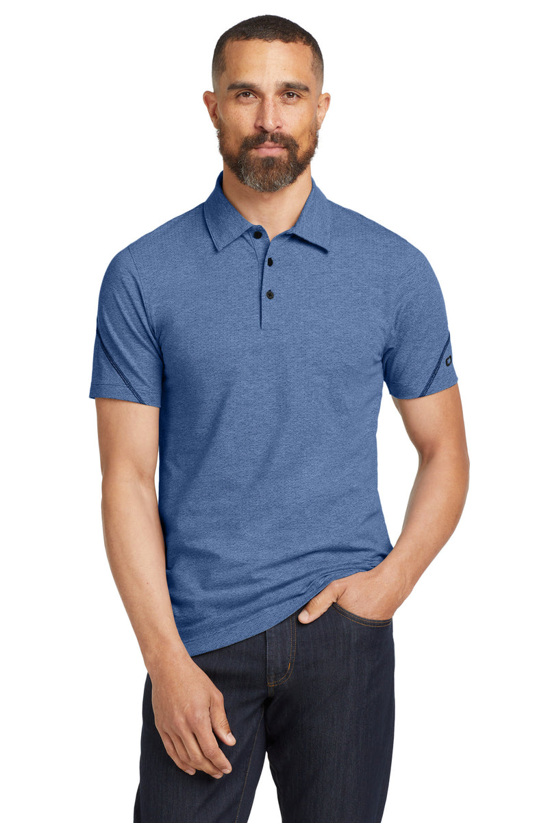 OGIO  Tread Polo - Blue Heather