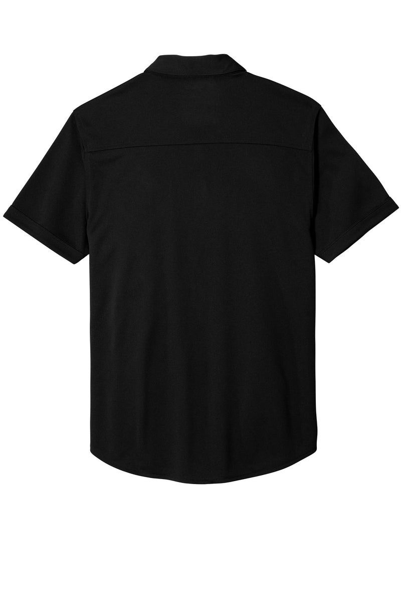 OGIO  Gravitate Full-Button Polo - Blacktop