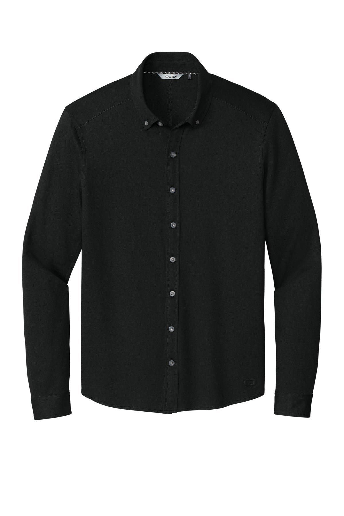 OGIO   Code Stretch Long Sleeve Button-Up - Blacktop