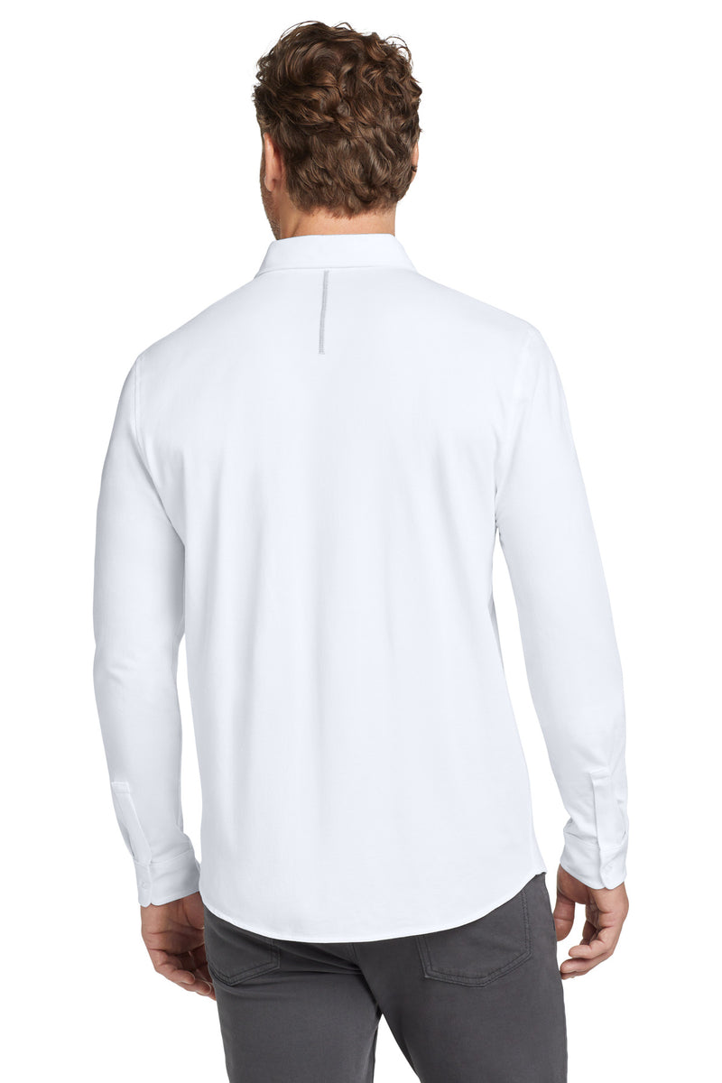 OGIO   Code Stretch Long Sleeve Button-Up - Bright White