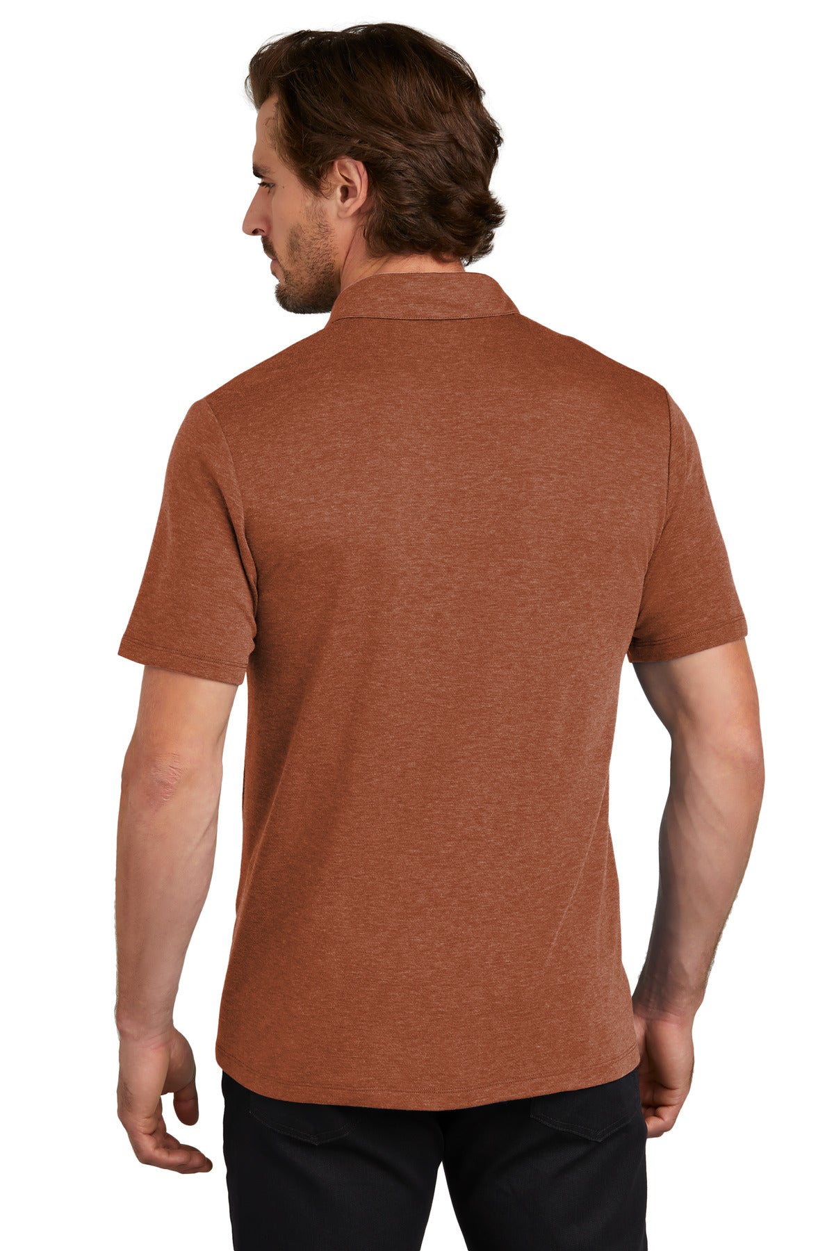 OGIO Command Polo - Deep Rust