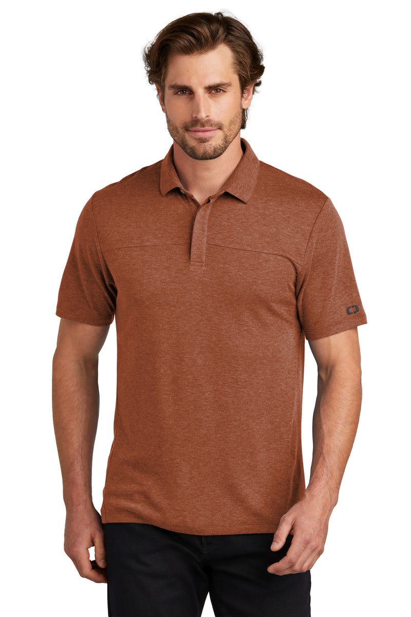 OGIO Command Polo - Deep Rust