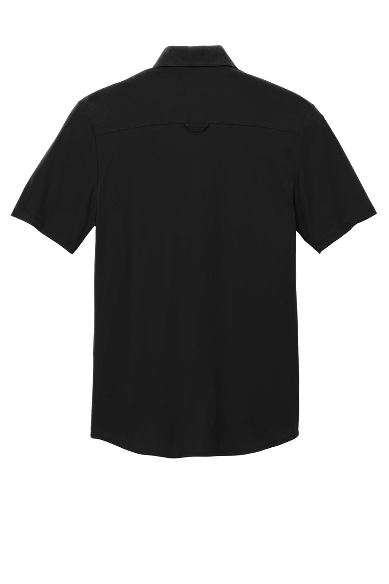 OGIO Extend Short Sleeve Button-Up - Blacktop