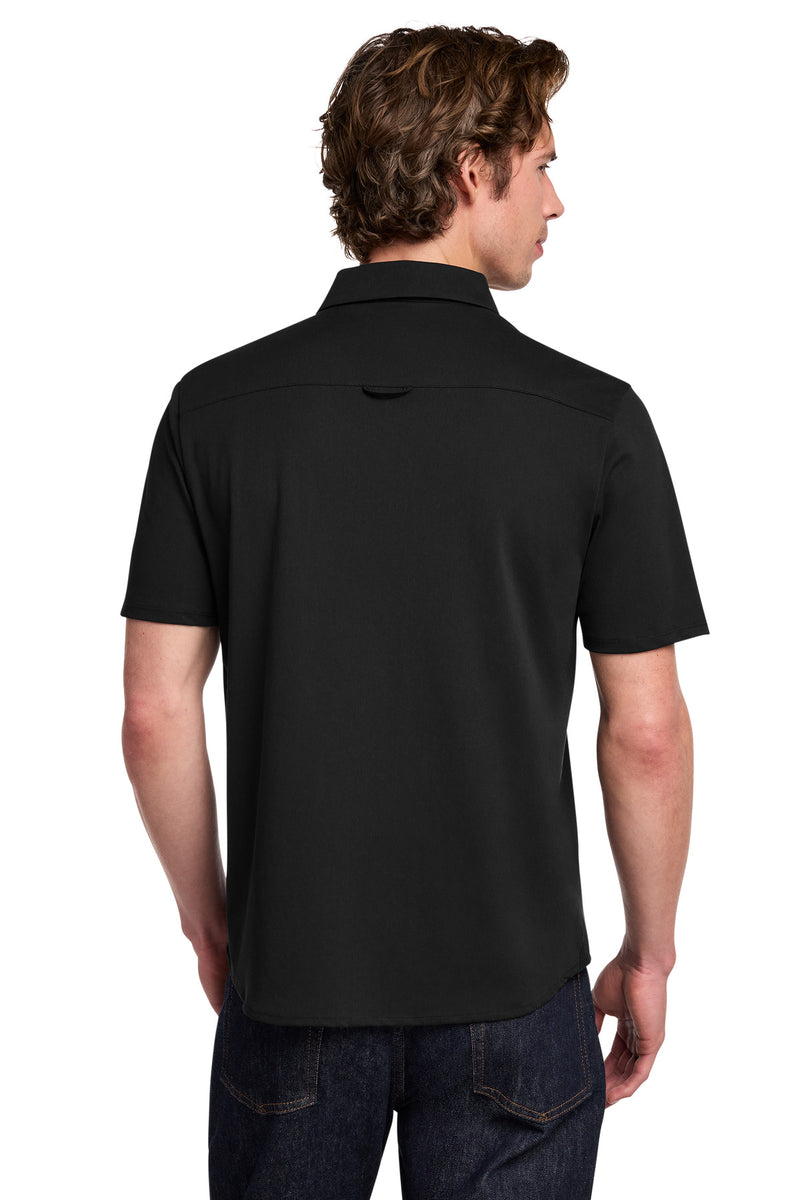 OGIO Extend Short Sleeve Button-Up - Blacktop