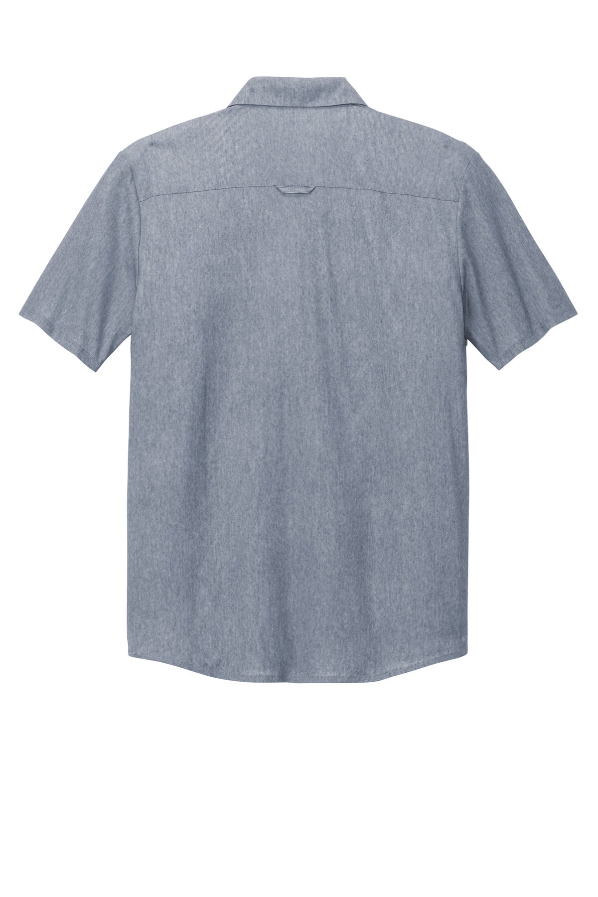 OGIO Extend Short Sleeve Button-Up - Deep Blue Heather
