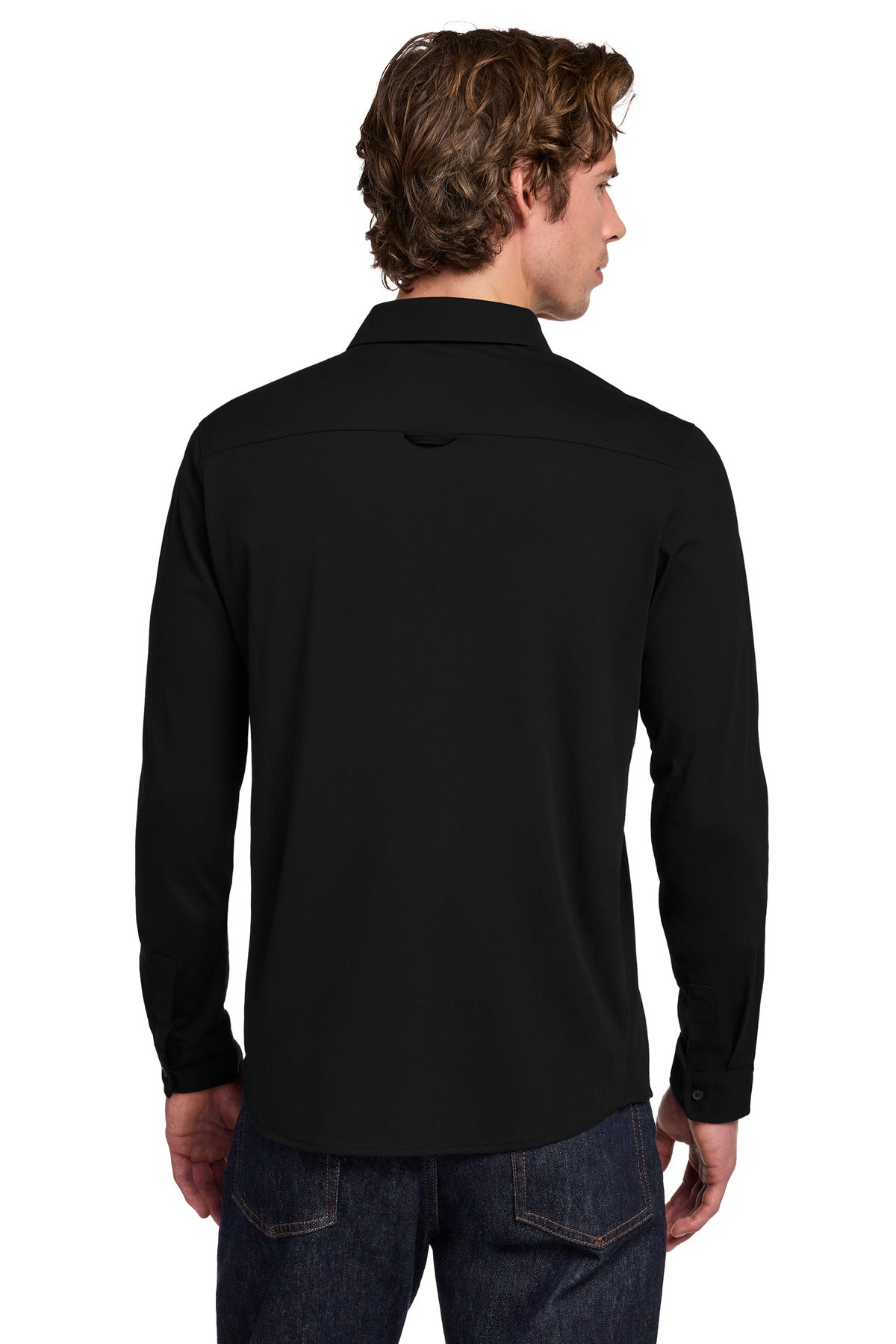 OGIO Extend Long Sleeve Button-Up - Blacktop