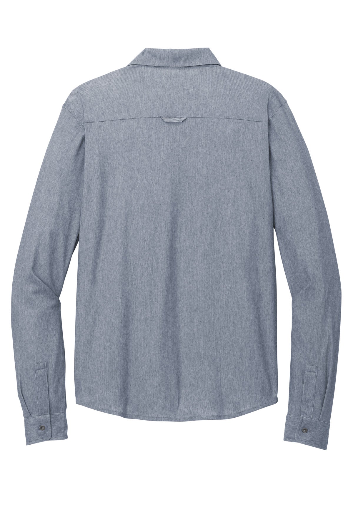 OGIO Extend Long Sleeve Button-Up - Deep Blue Heather