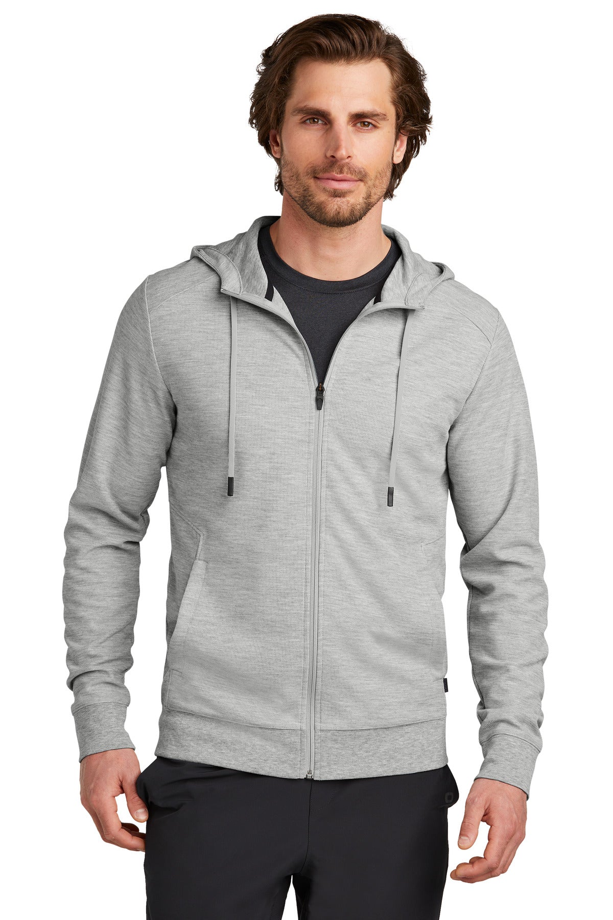 OGIO Revive Full-Zip - Light Heather Grey