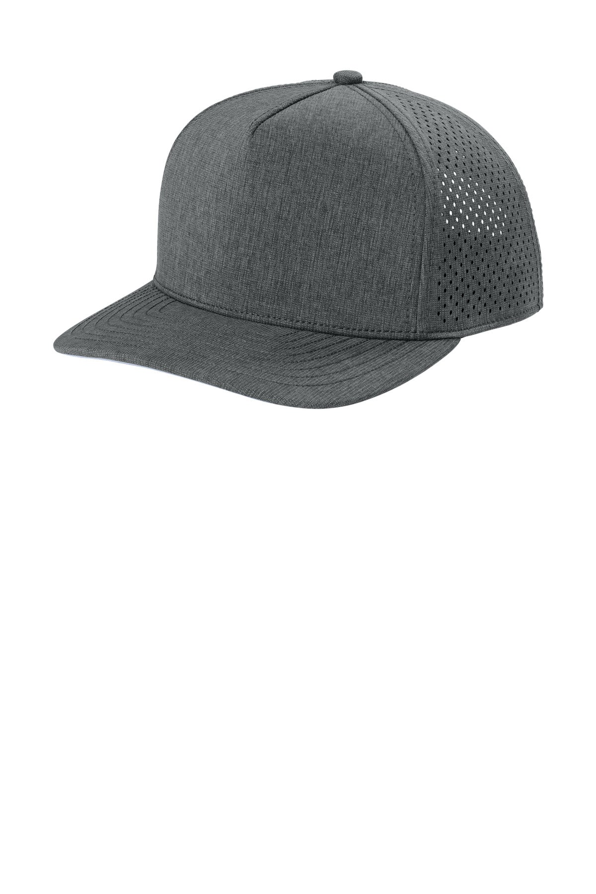 OGIO 5-Panel Performance Cap - Heather Gear Grey