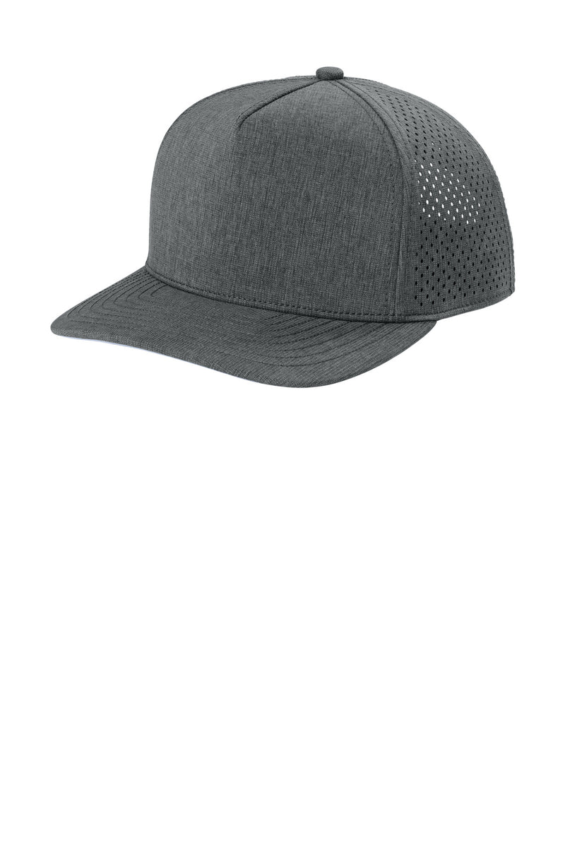 OGIO 5-Panel Performance Cap - Heather Gear Grey