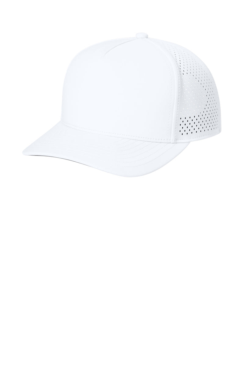 OGIO 5-Panel Performance Cap - White