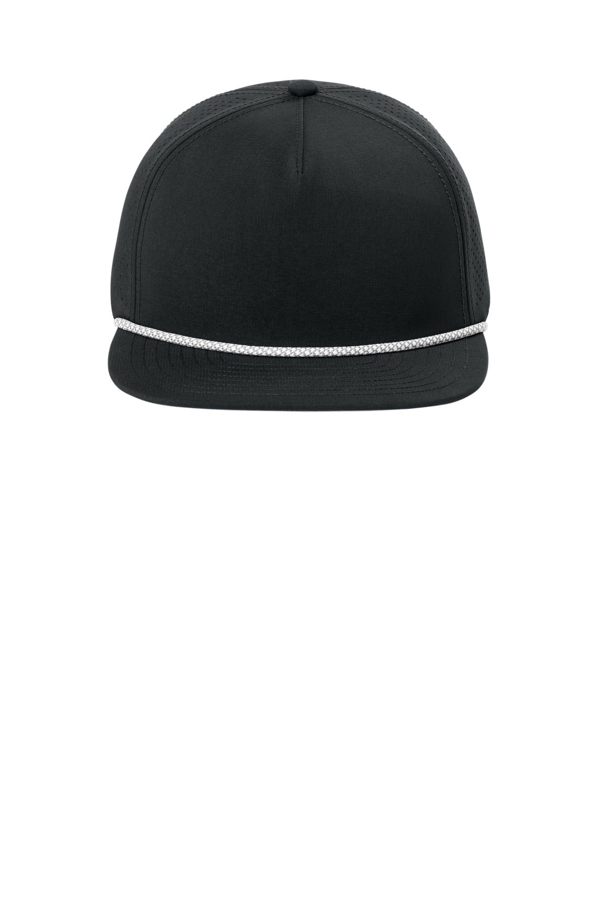 OGIO 5-Panel Rope Performance Cap - Blacktop