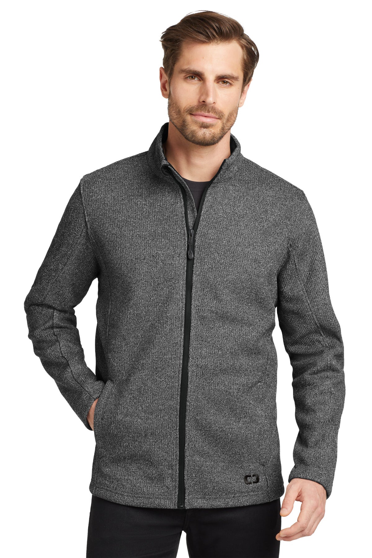 OGIO  Grit Fleece Jacket - Diesel Grey Heather
