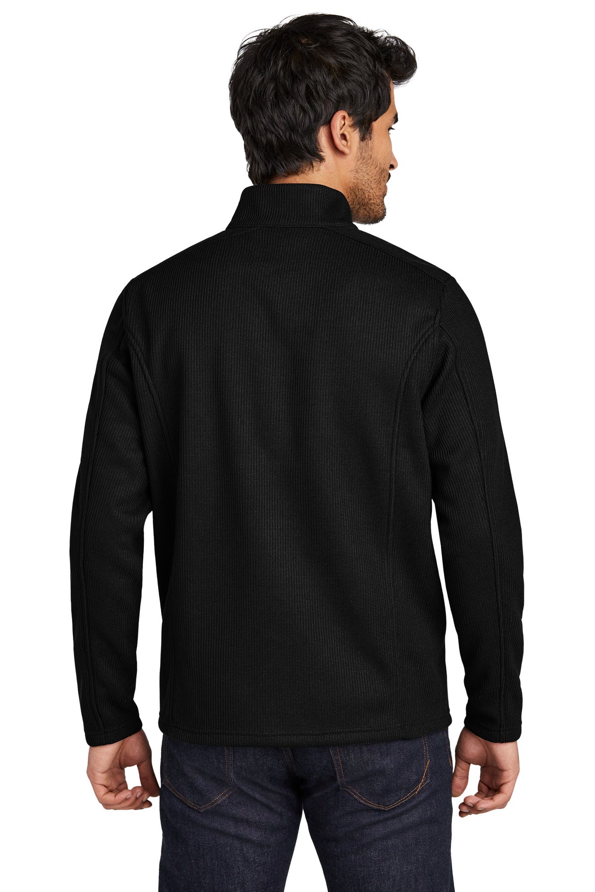 OGIO Grit Fleece 1/2-Zip - Blacktop