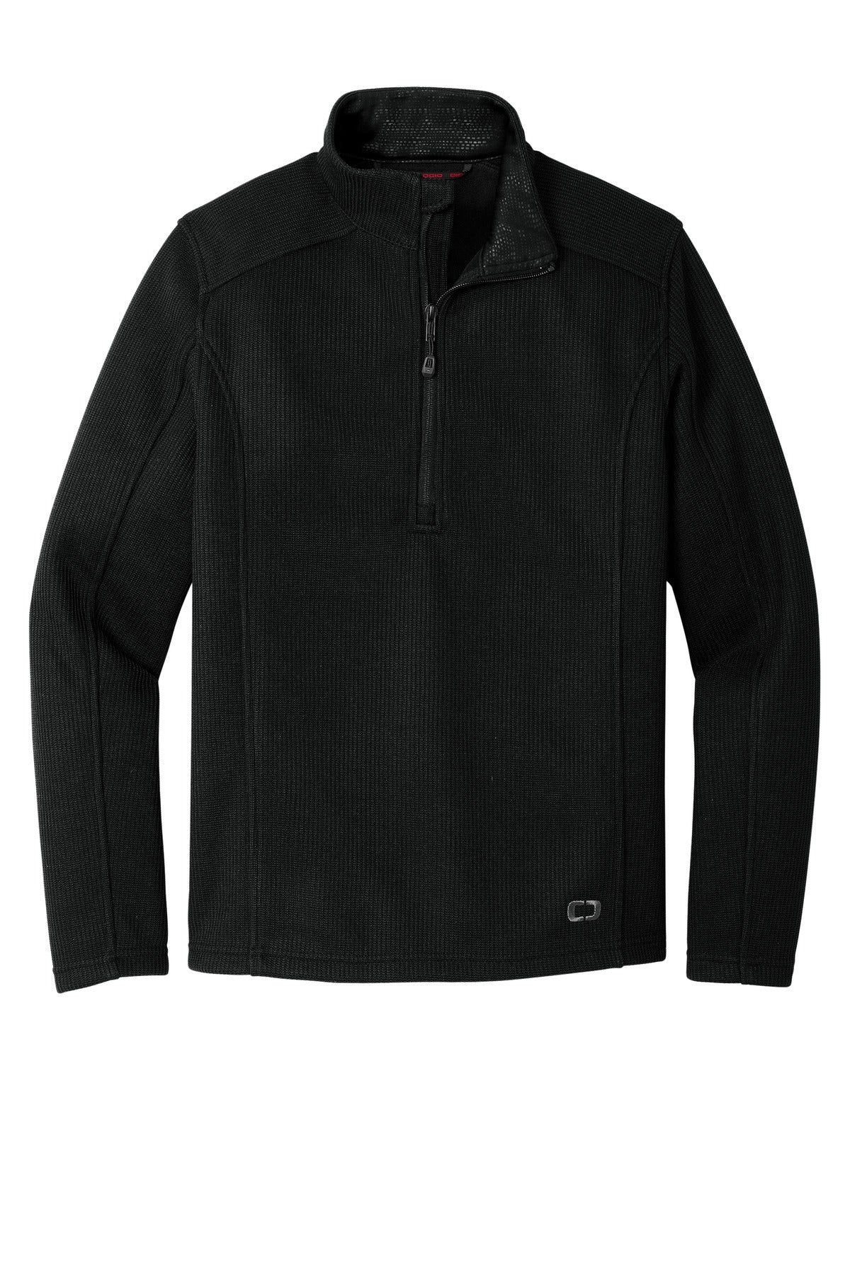 OGIO Grit Fleece 1/2-Zip - Blacktop